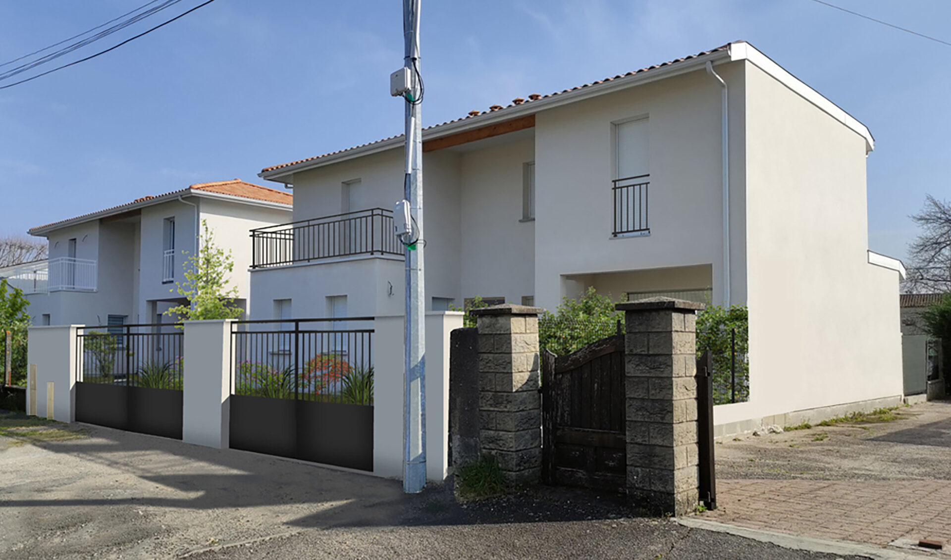 Construction d’un ensemble de 2 maisons individuelles